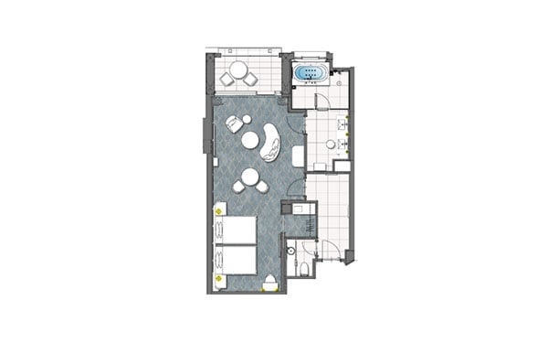 画像：ラグジュアリースイート １ベッドルーム